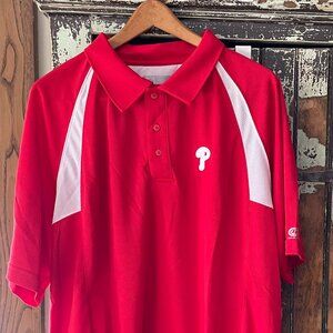 Philadelphia Phillies Red XL Men's Polo Shirt